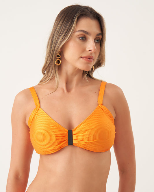 TOP ALÇA LARGA FILIPINAS CANELADO MANGO