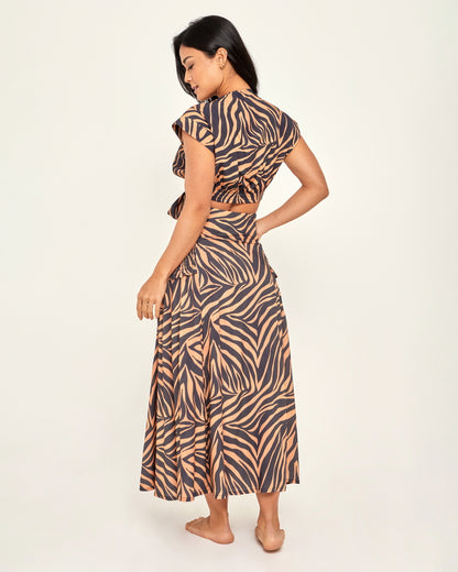 TOP SALERMO ZEBRA PRETO