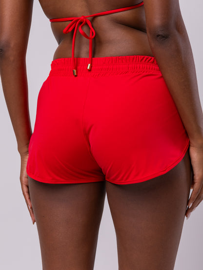 SHORTS ITACARÉ AZULO CHIC RED