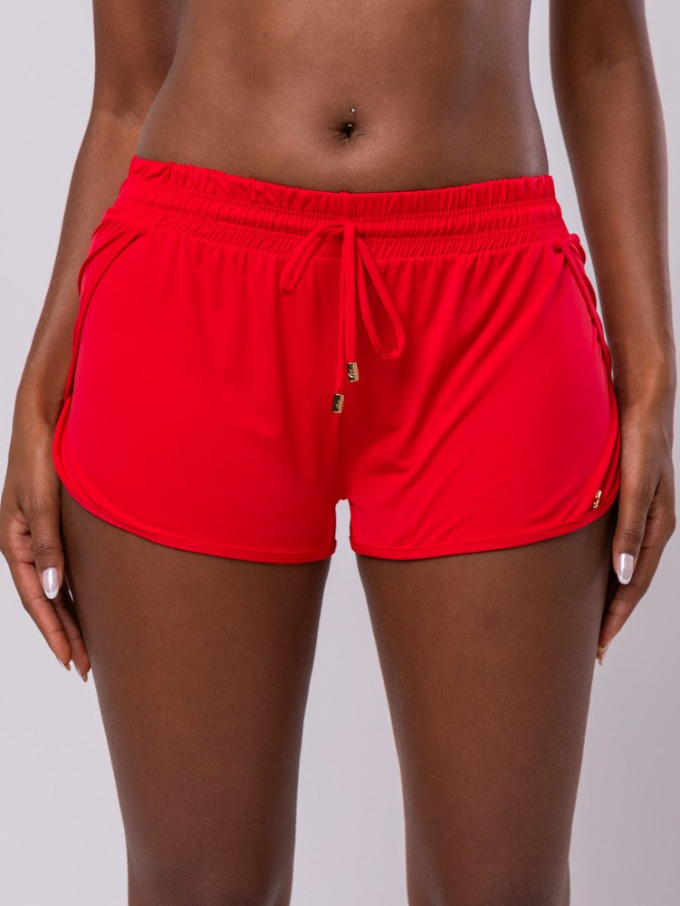 SHORTS ITACARÉ AZULO CHIC RED