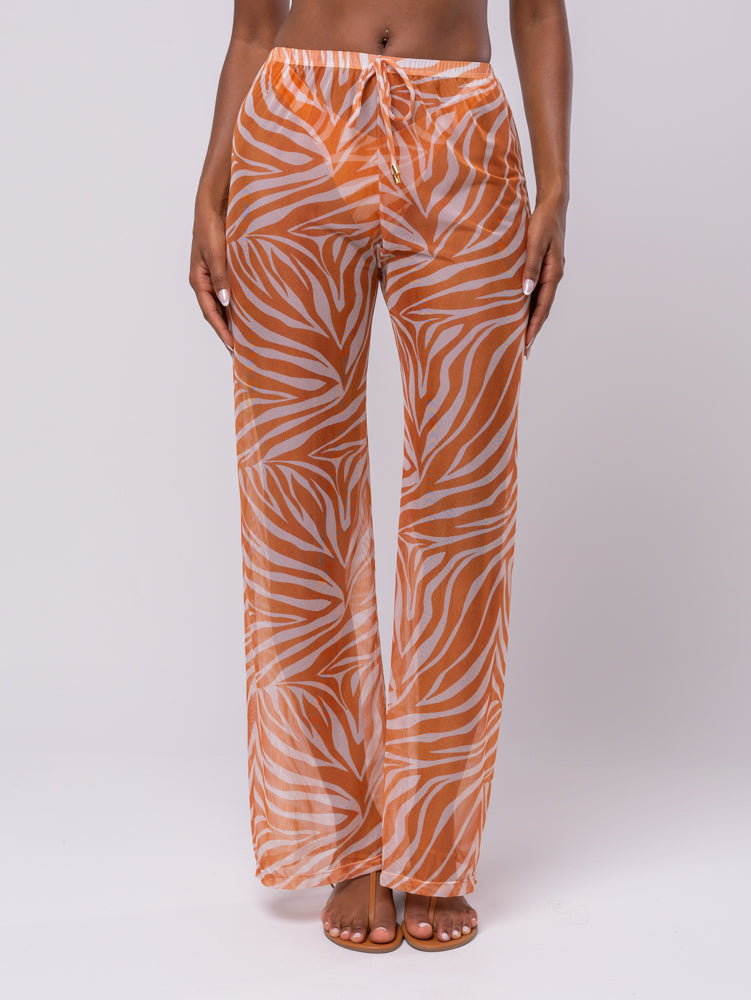 CALÇA PANTALONA TULE AZULO ZEBRA OFF