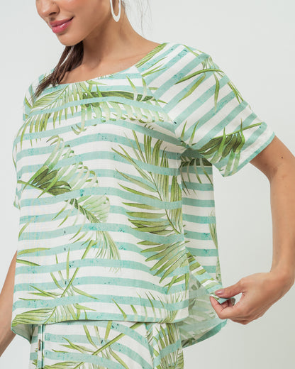 CAMISETA AVENTURA LISTRA NATUREZA