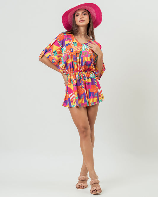 KAFTAN PARATY PATCHWORK